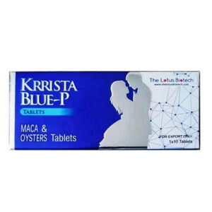 巅峰藍P KRRISTA BLUE-P 雙效偉哥 威而鋼偉哥必利勁雙效片 香港屈臣氏正貨