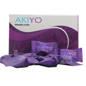 印尼紫糖 Akiyo Candy 印尼精力糖 Akiyo能量糖 1盒25粒 香港屈臣氏正貨